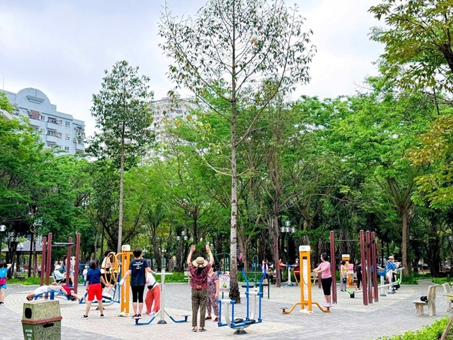 Thể thao ngoài trời cho khu công viên dân cư
